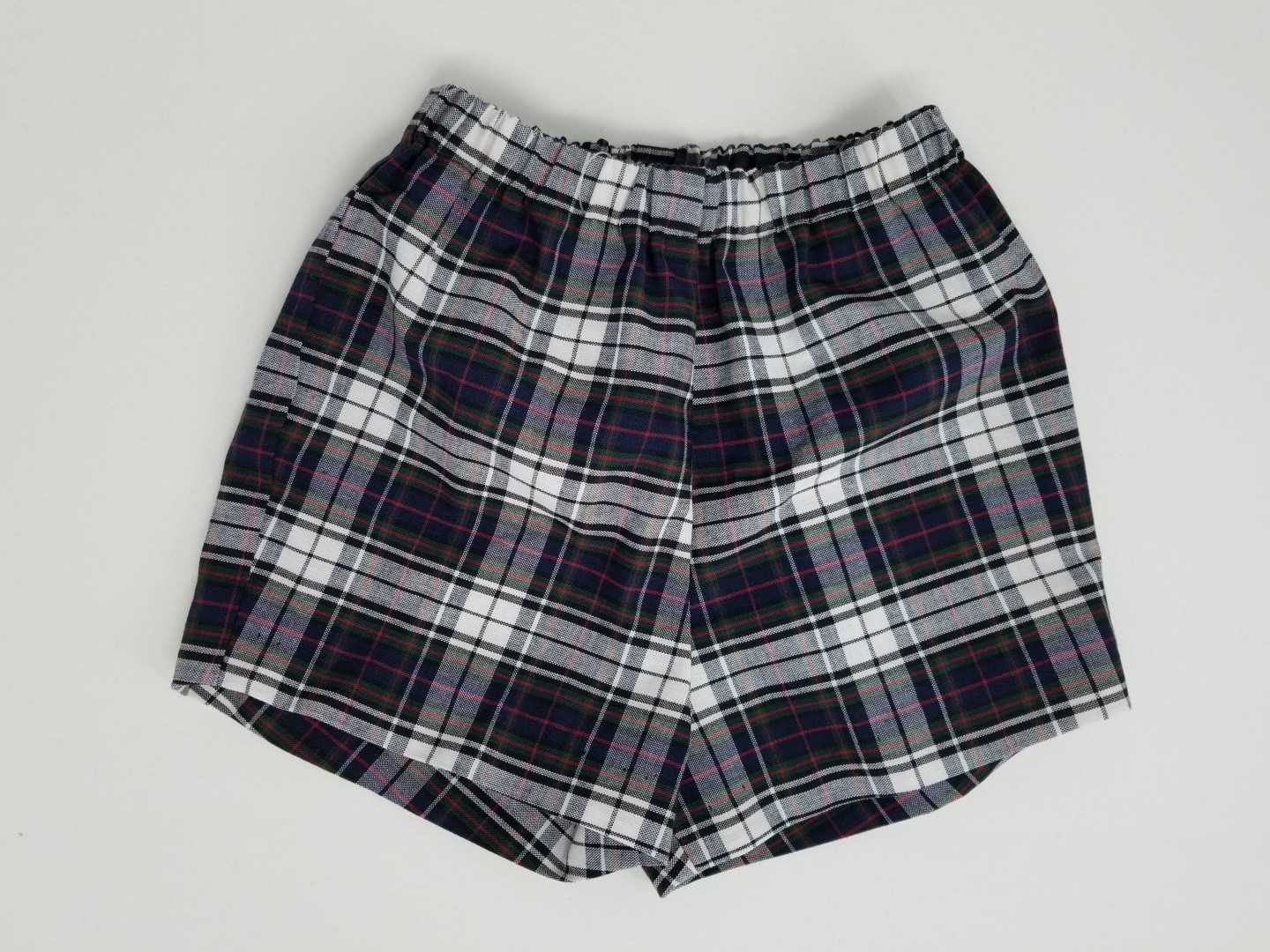 Girls Modesty Short- Plaid - Shorts - Girls