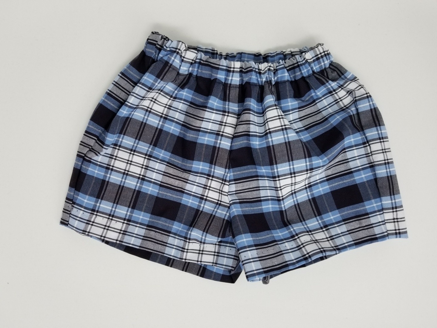 Toddler Pull-On Short- Plaid-Plaid 22