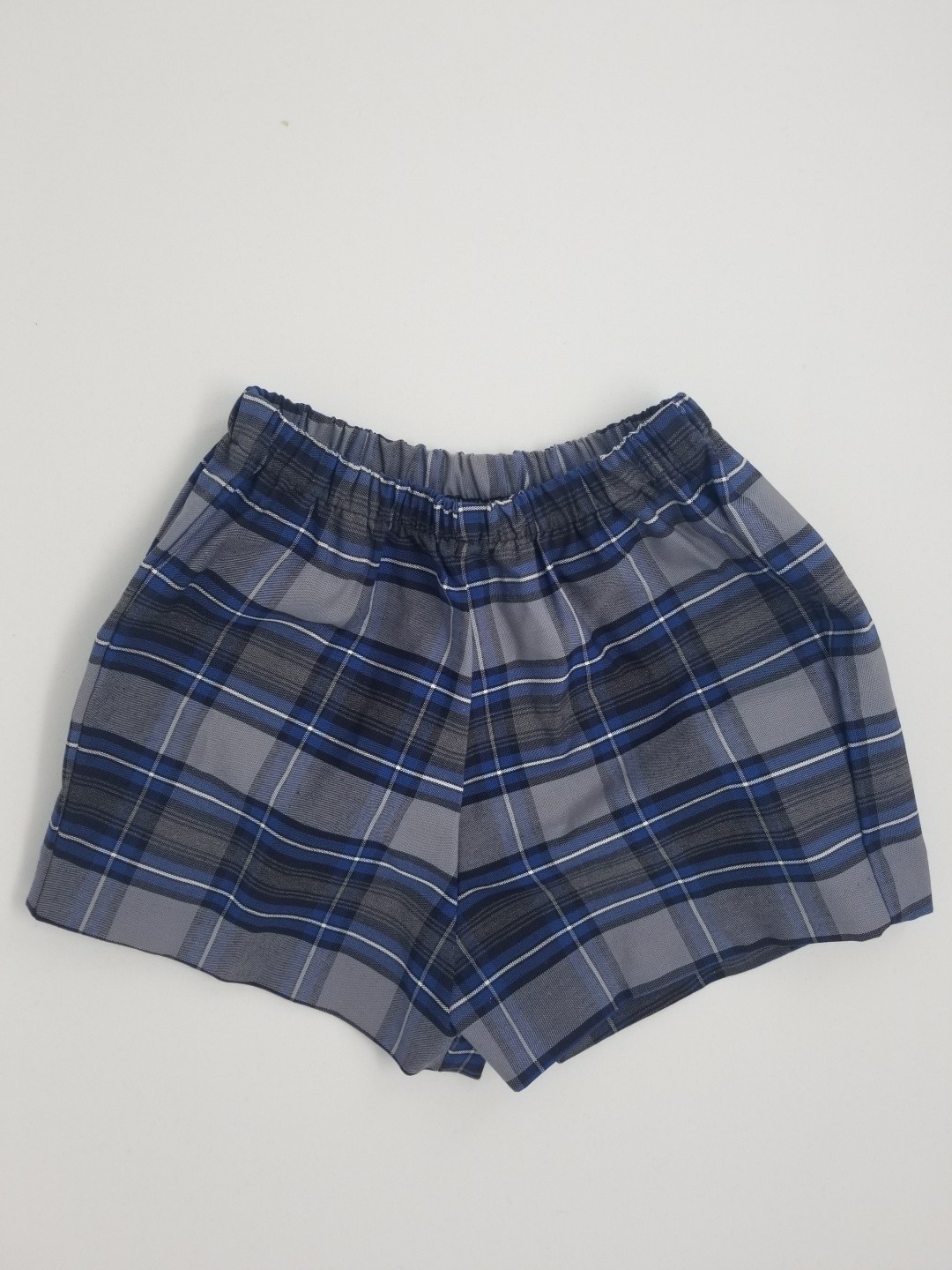 Girls Modesty Short- Plaid-Plaid 73