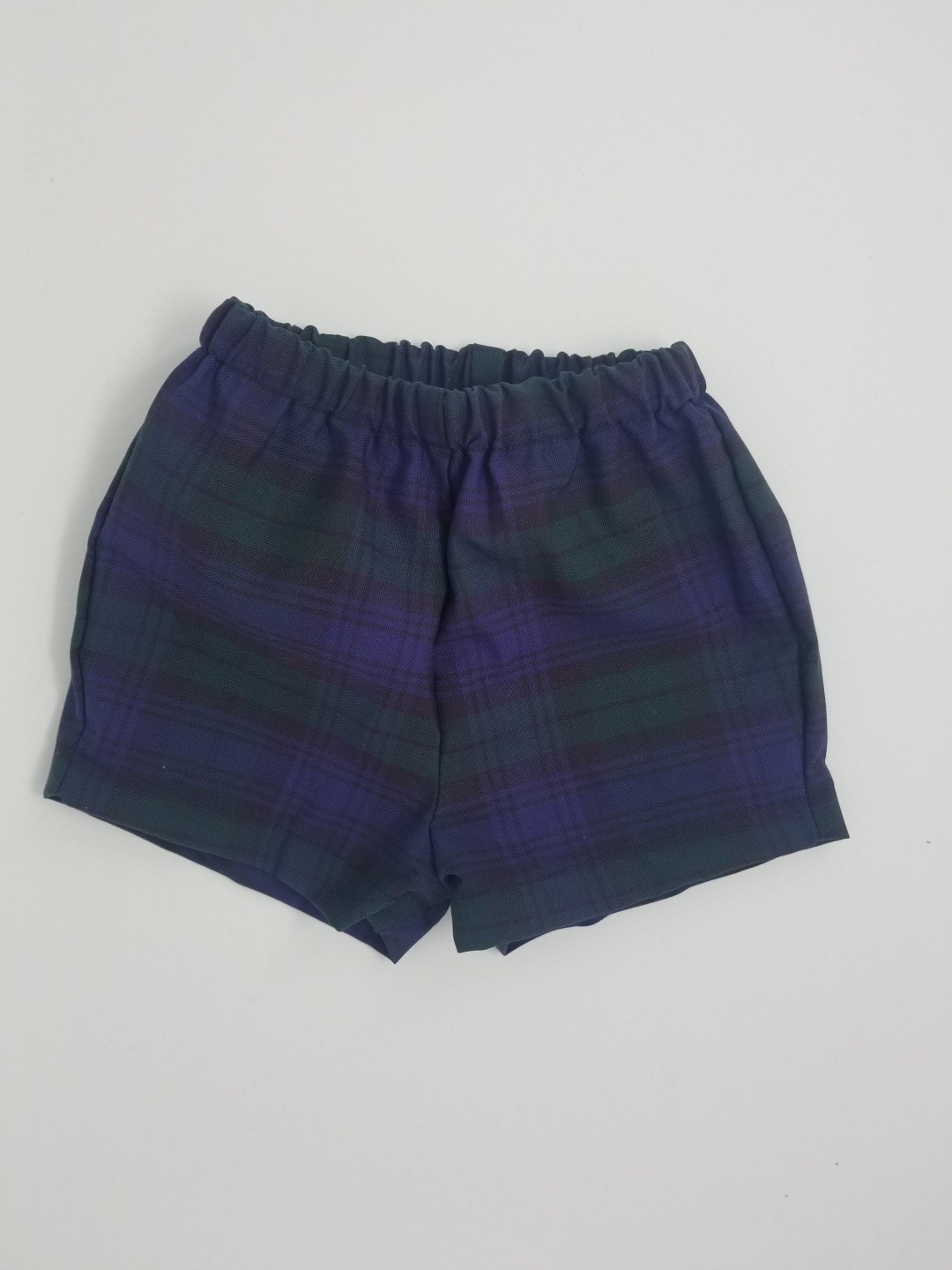 Girls Modesty Short- Plaid-Plaid 14