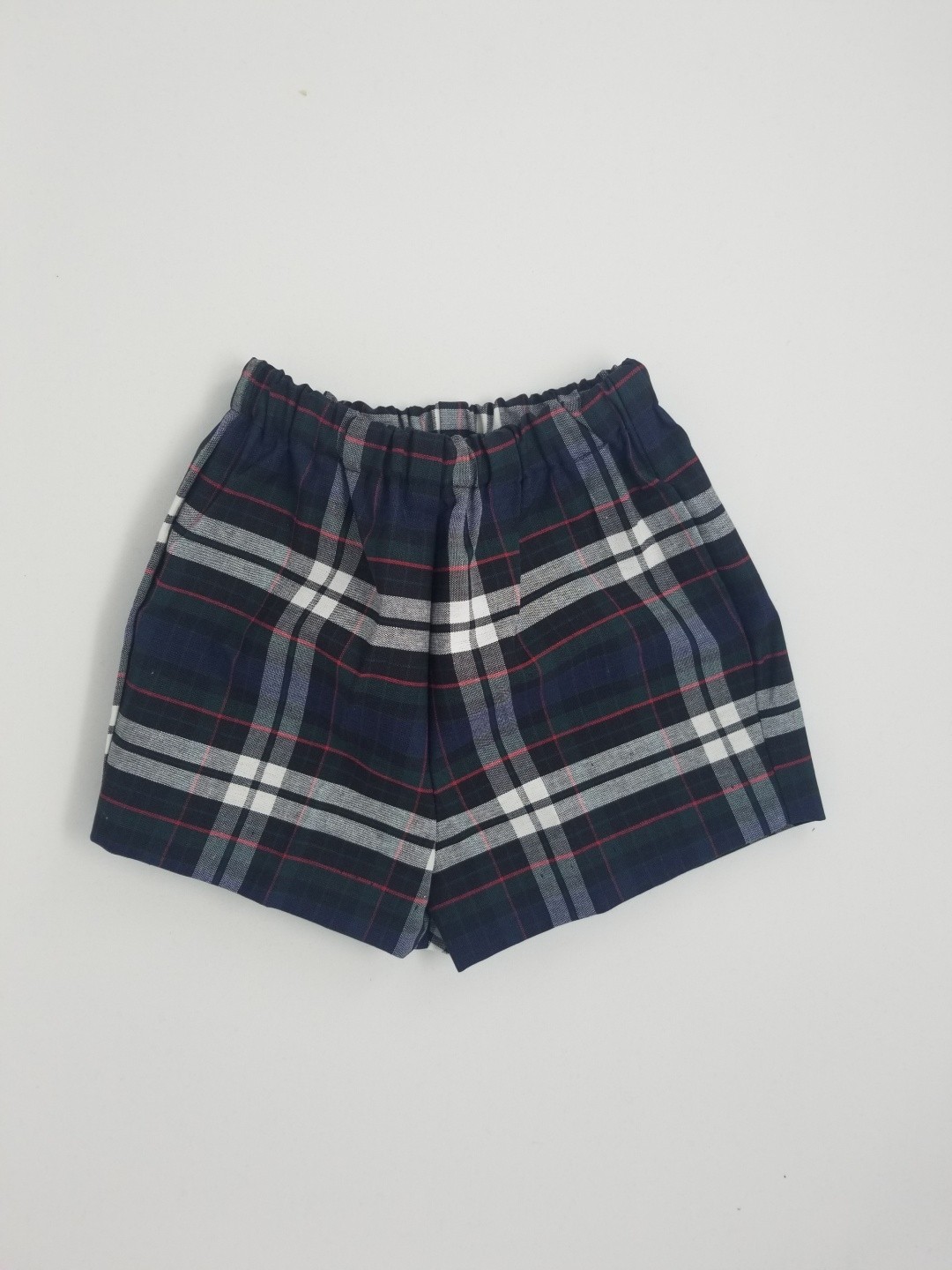 Girls Modesty Short- Plaid-Plaid 69