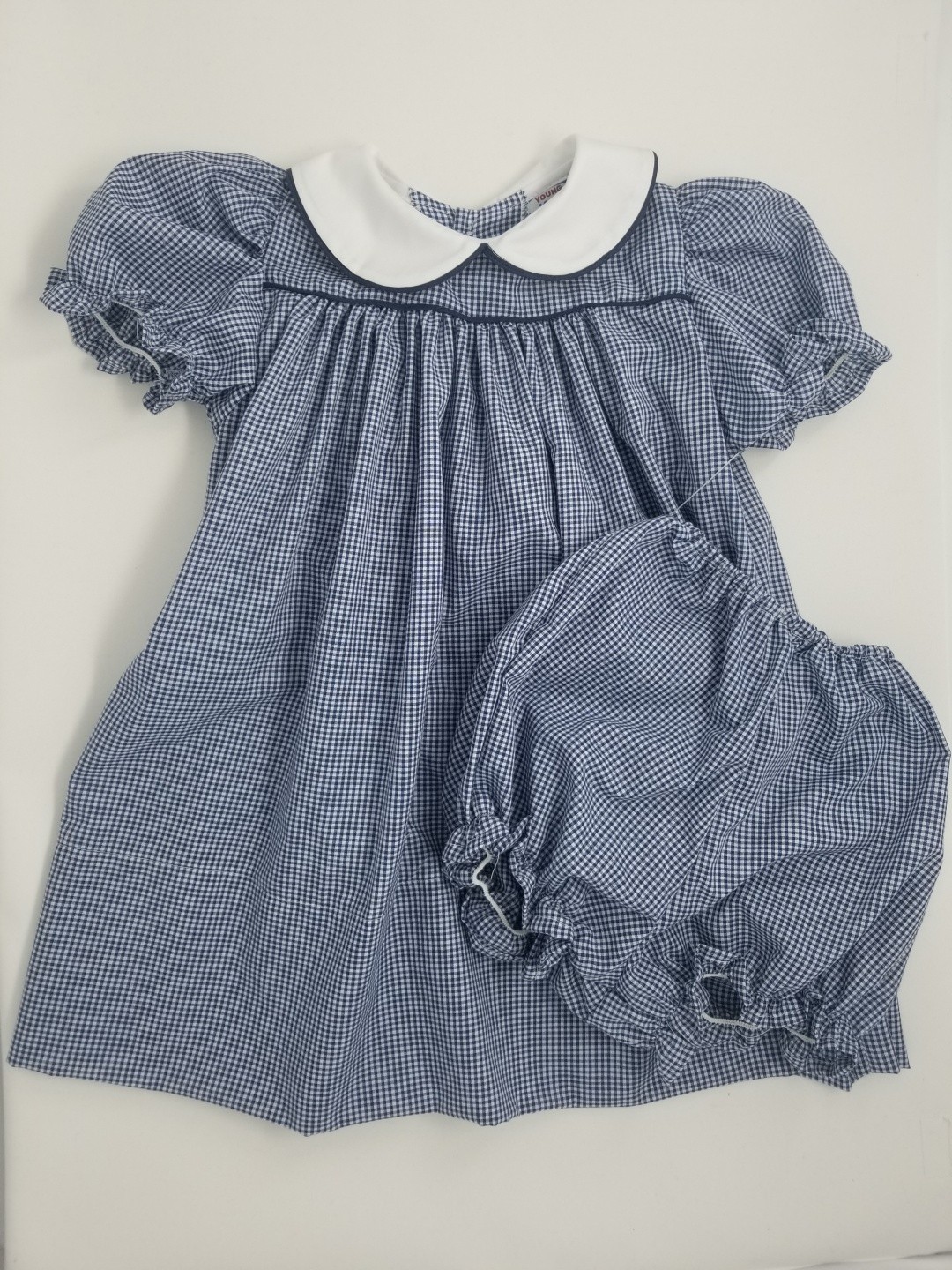 Gingham Smock Dress- Style 04