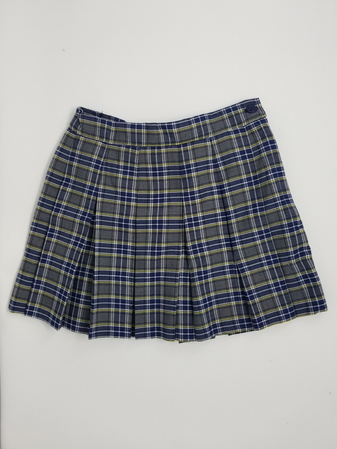 Stitch Down Pleat Skirt- Style 11-Plaid 70