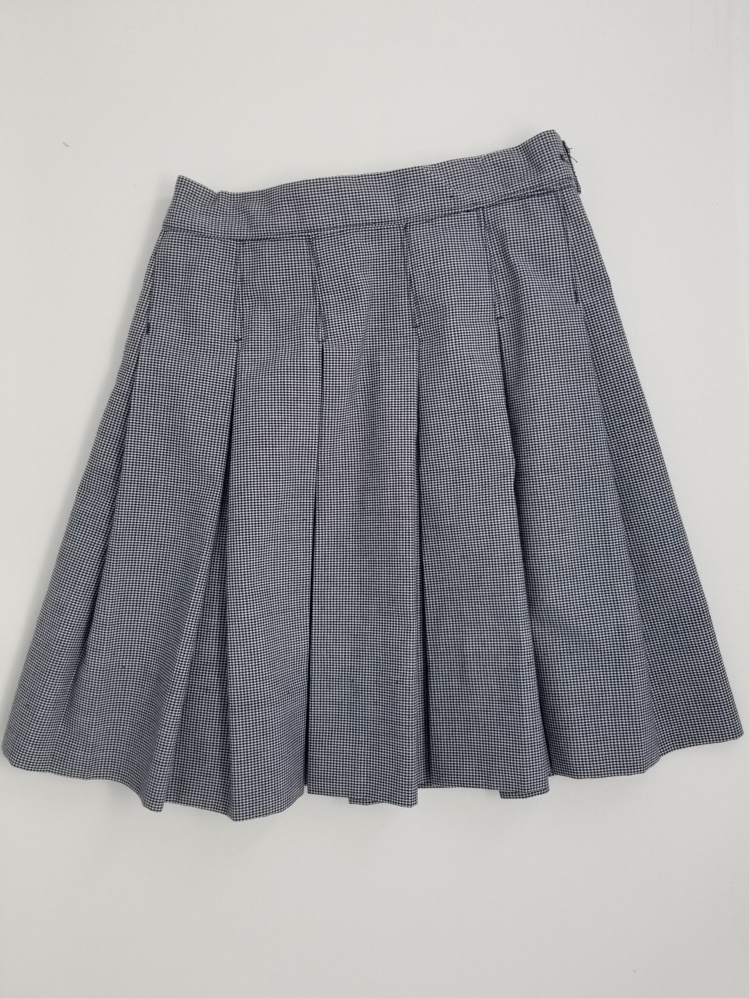 Stitch Down Pleat Skirt- Style 11-Plaid 39