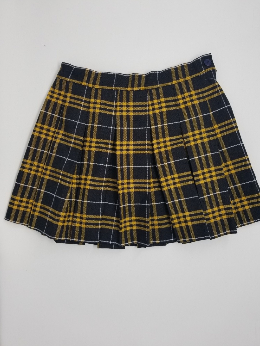 Stitch Down Pleat Skirt- Style 11-Plaid 12