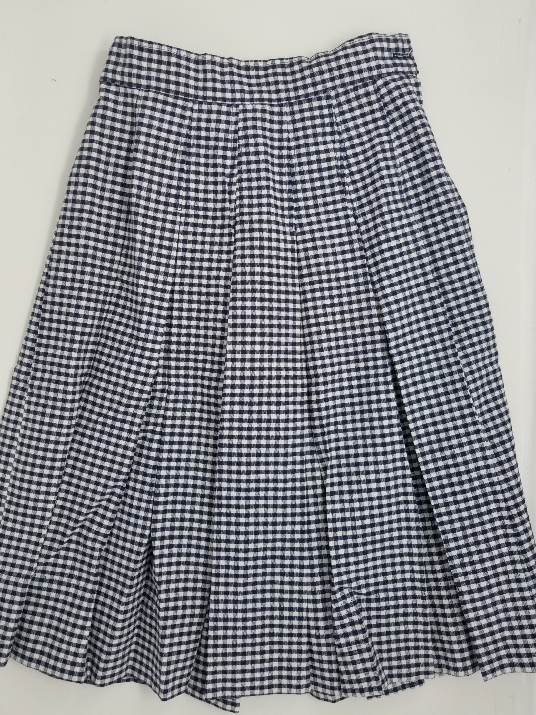 Stitch Down Pleat Skirt- Style 11-Plaid 25