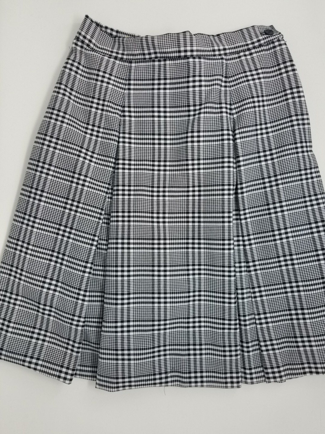 Box Pleat Skirt- Style 48-Plaid 33