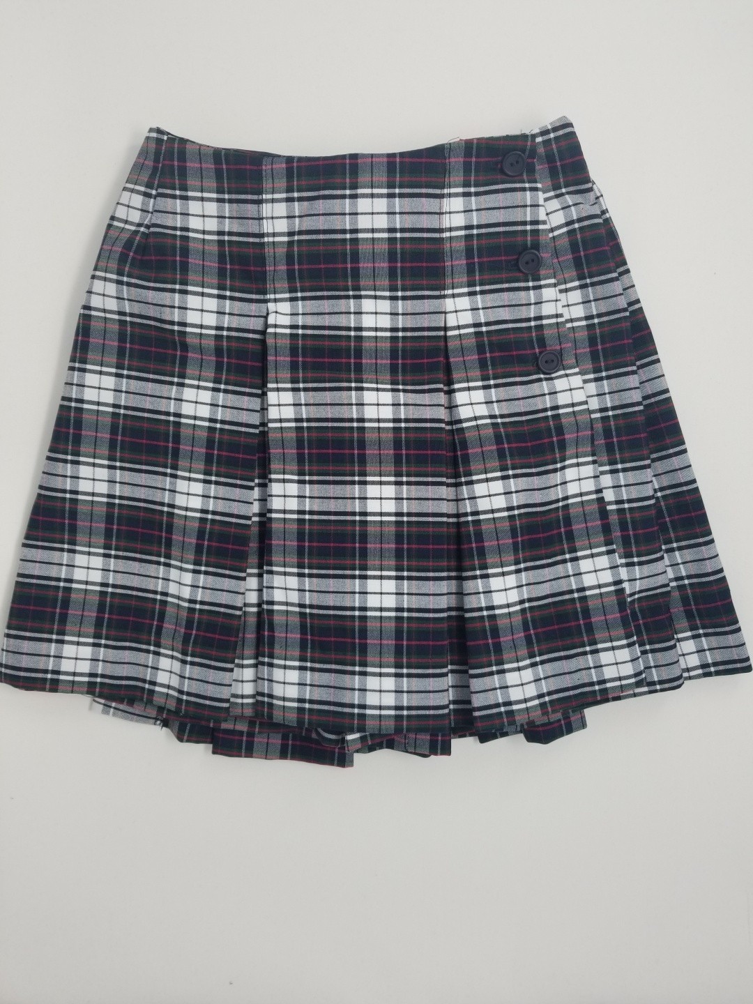 Pleated Skort- Style 103-Plaid 23