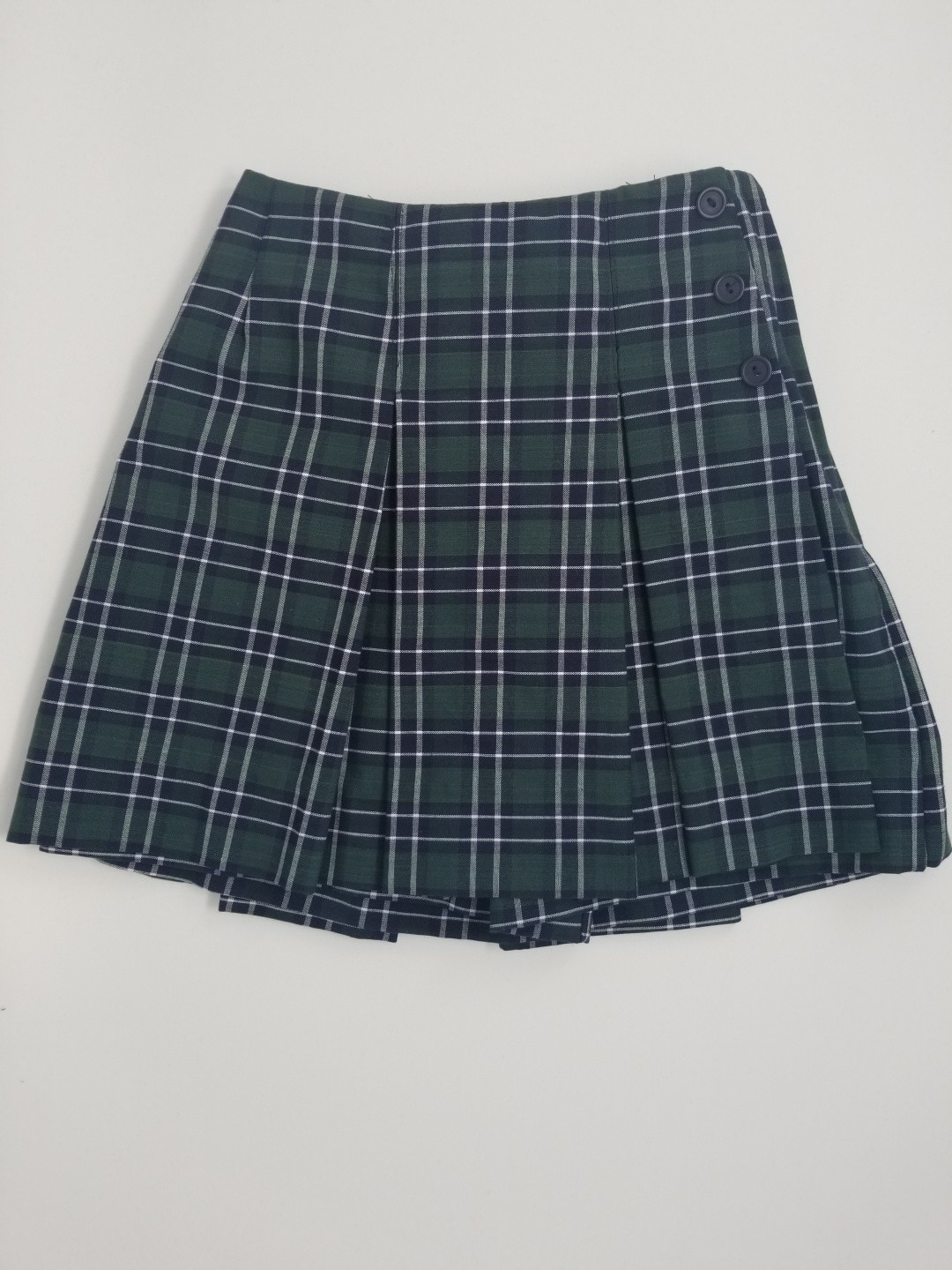 Pleated Skort- Style 103-Plaid 3