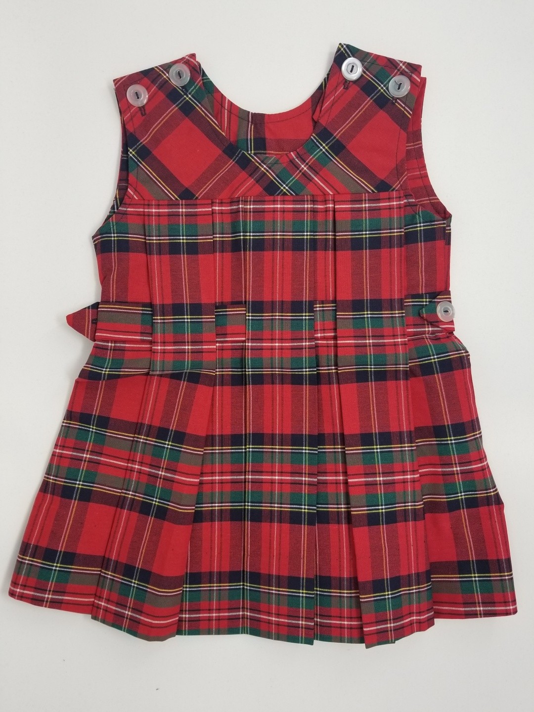 Yoke-Top Jumper- Style 65-Plaid 95