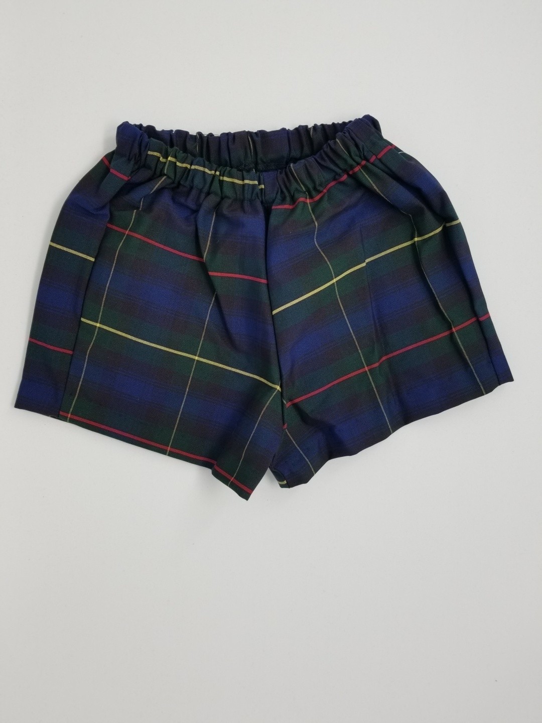 Toddler Pull-On Short- Plaid-Plaid 71
