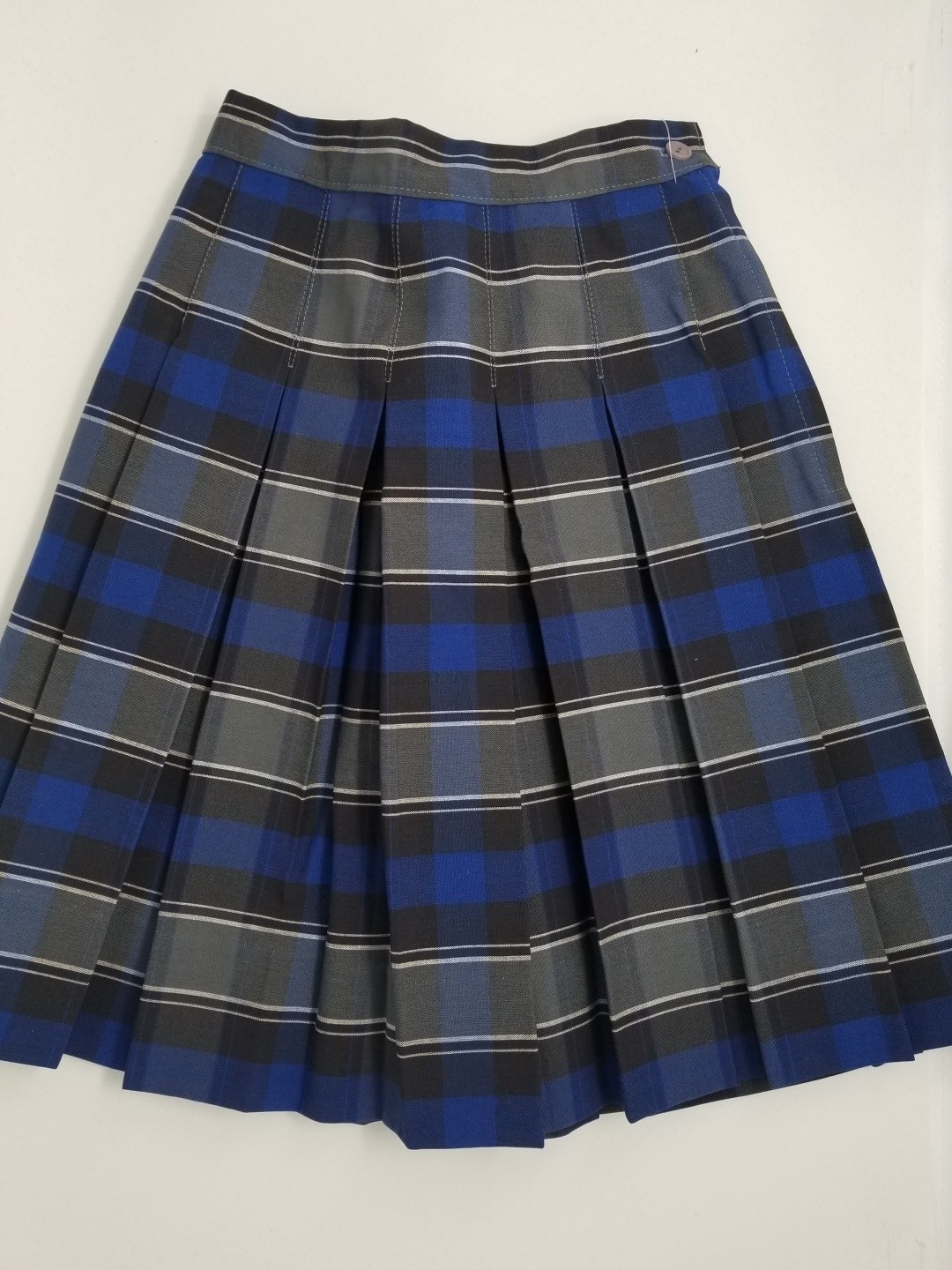 Stitch Down Pleat Skirt- Style 11-Plaid 88