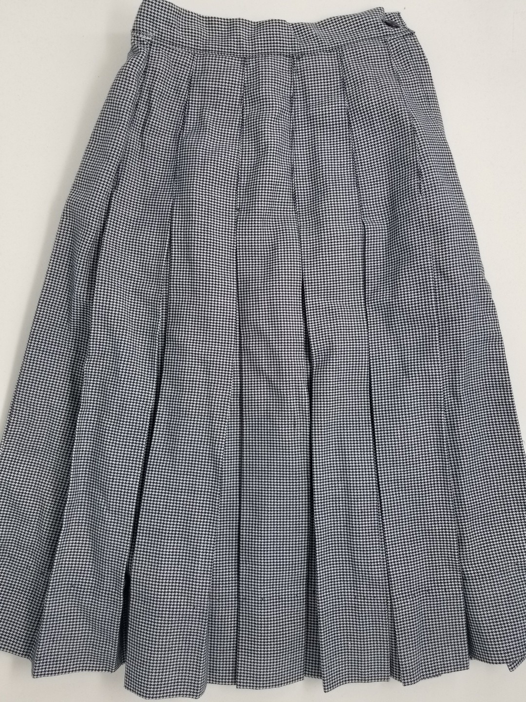 Stitch Down Pleat Skirt- Style 11-Plaid 29