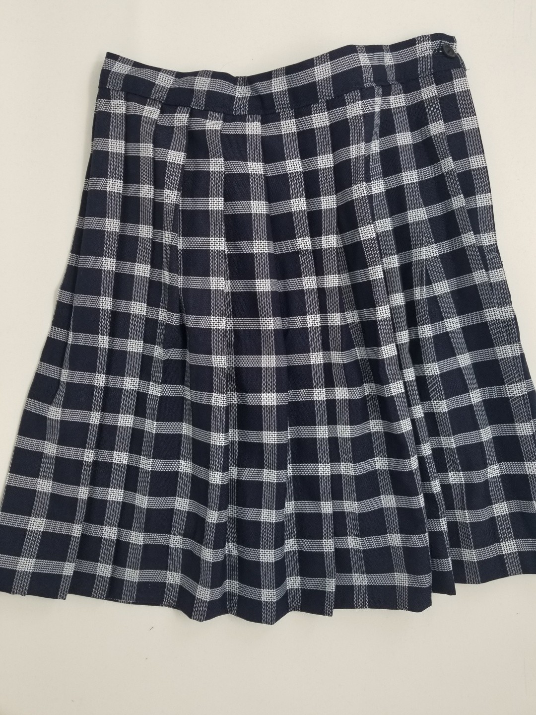 Knife Pleated Skirt- Style 06-Plaid 32