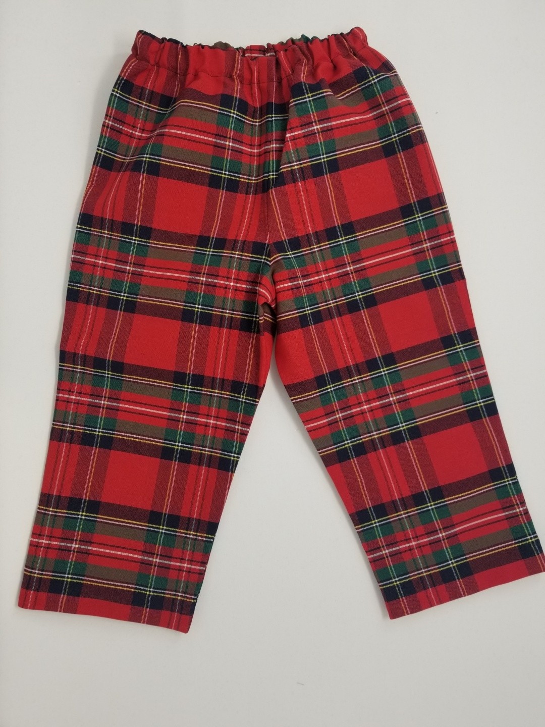 Toddler Pull On Pant- Plaid-Plaid 95