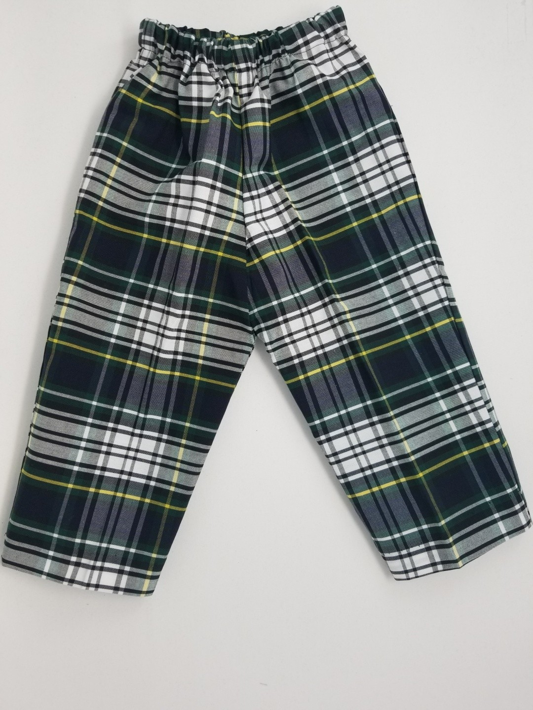 Toddler Pull On Pant- Plaid