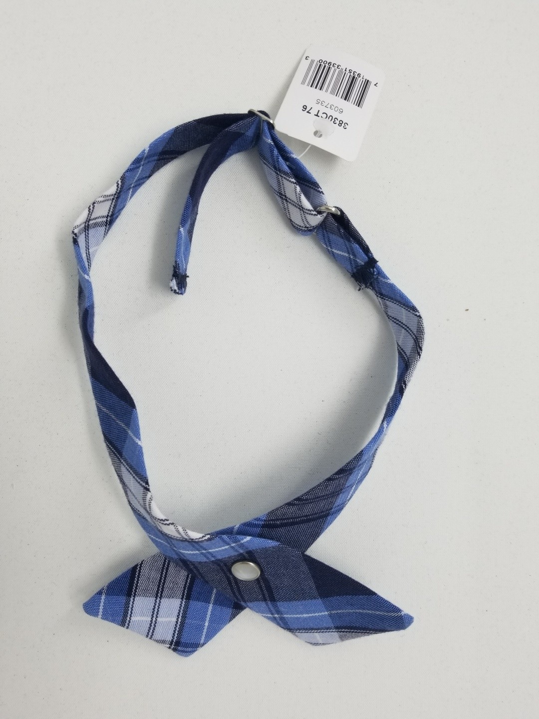 Girls Crossover Tie-Plaid 22