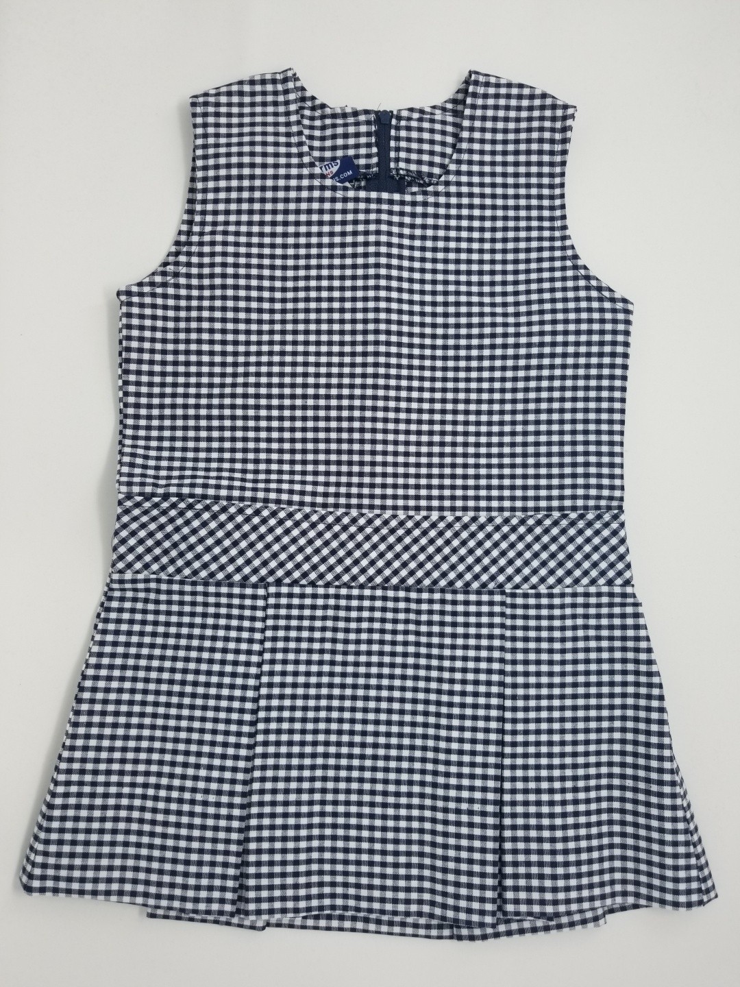 Drop Waist Jumper- Style 00-Plaid 25