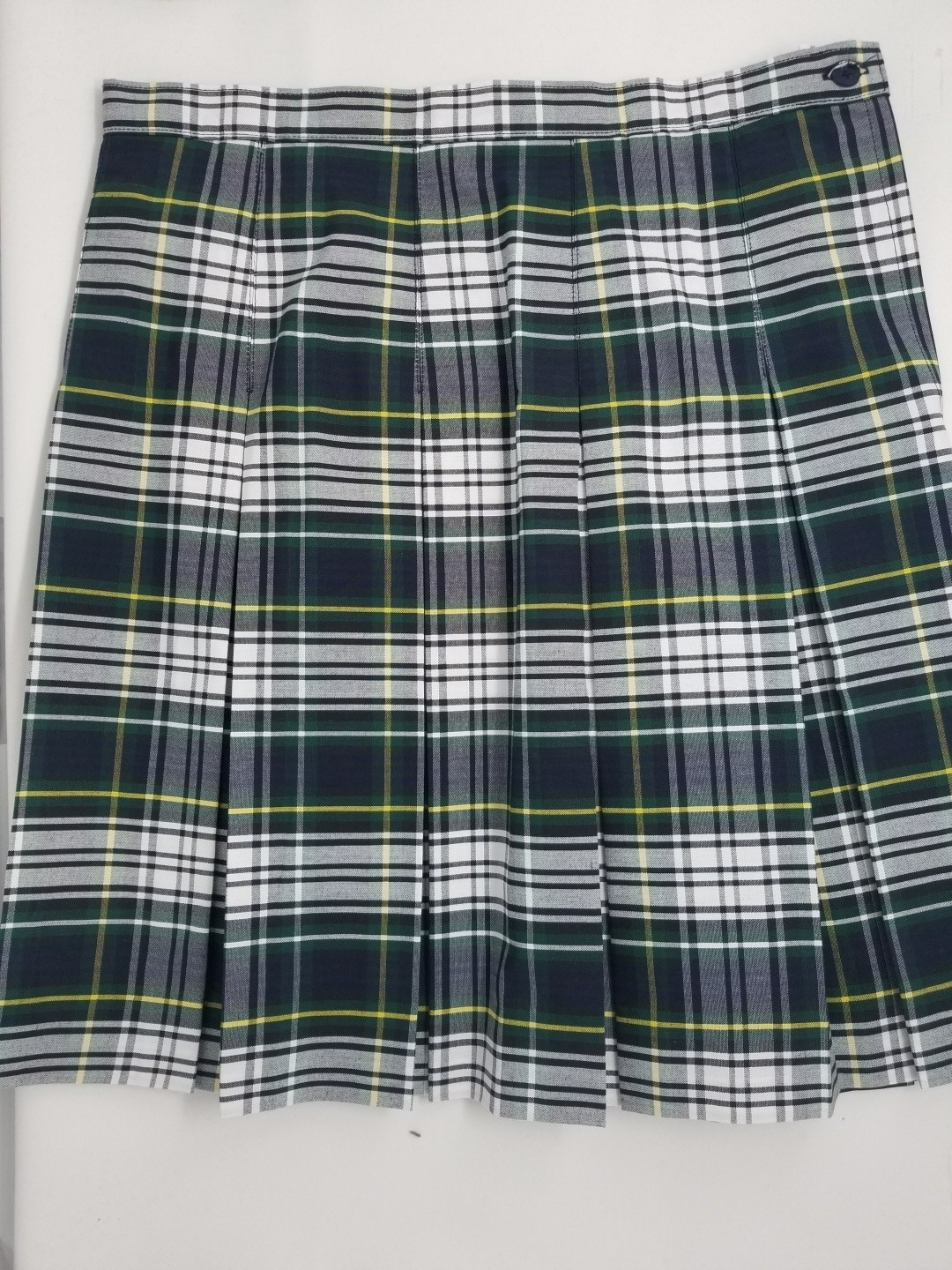 Stitch Down Pleat Skirt- Style 11-Plaid 5
