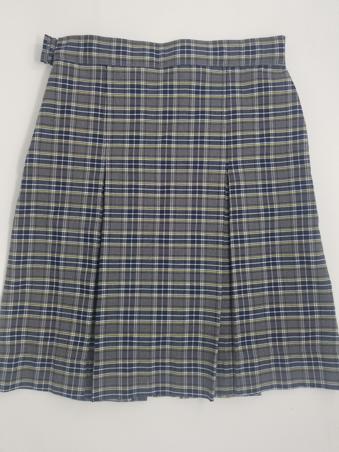 Box Pleat Skirt- Style 48-Plaid 70