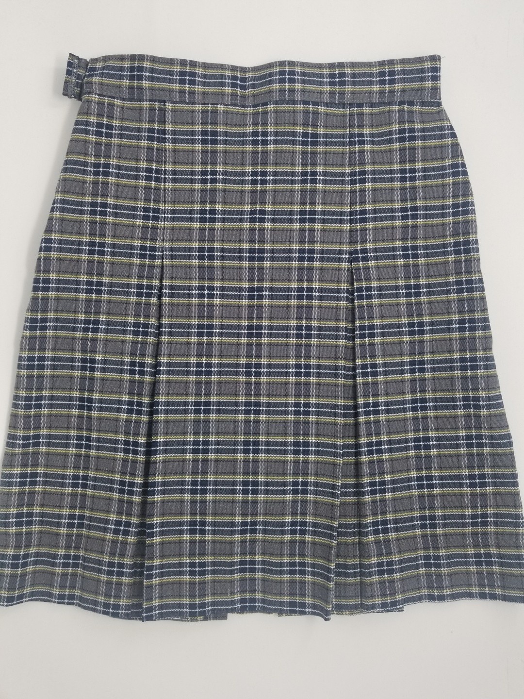 Box Pleat Skirt- Style 48-Plaid 70