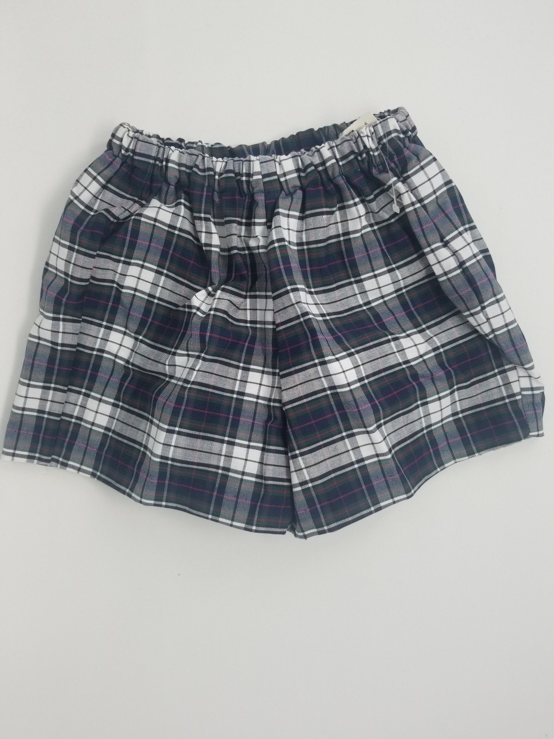 Girls Modesty Short- Plaid-Plaid 23