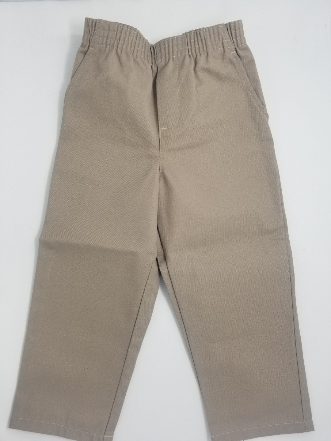 Toddler Pull-On Pant- Solid Colors-Khaki