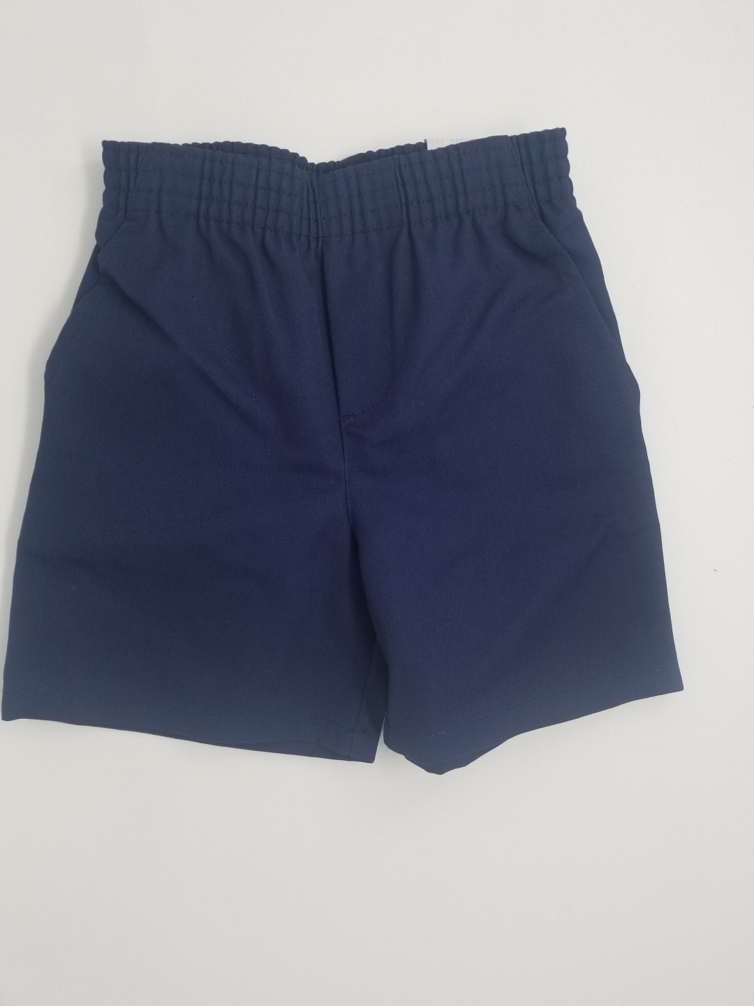 Toddler Pull-On Short- Solid Colors-Navy
