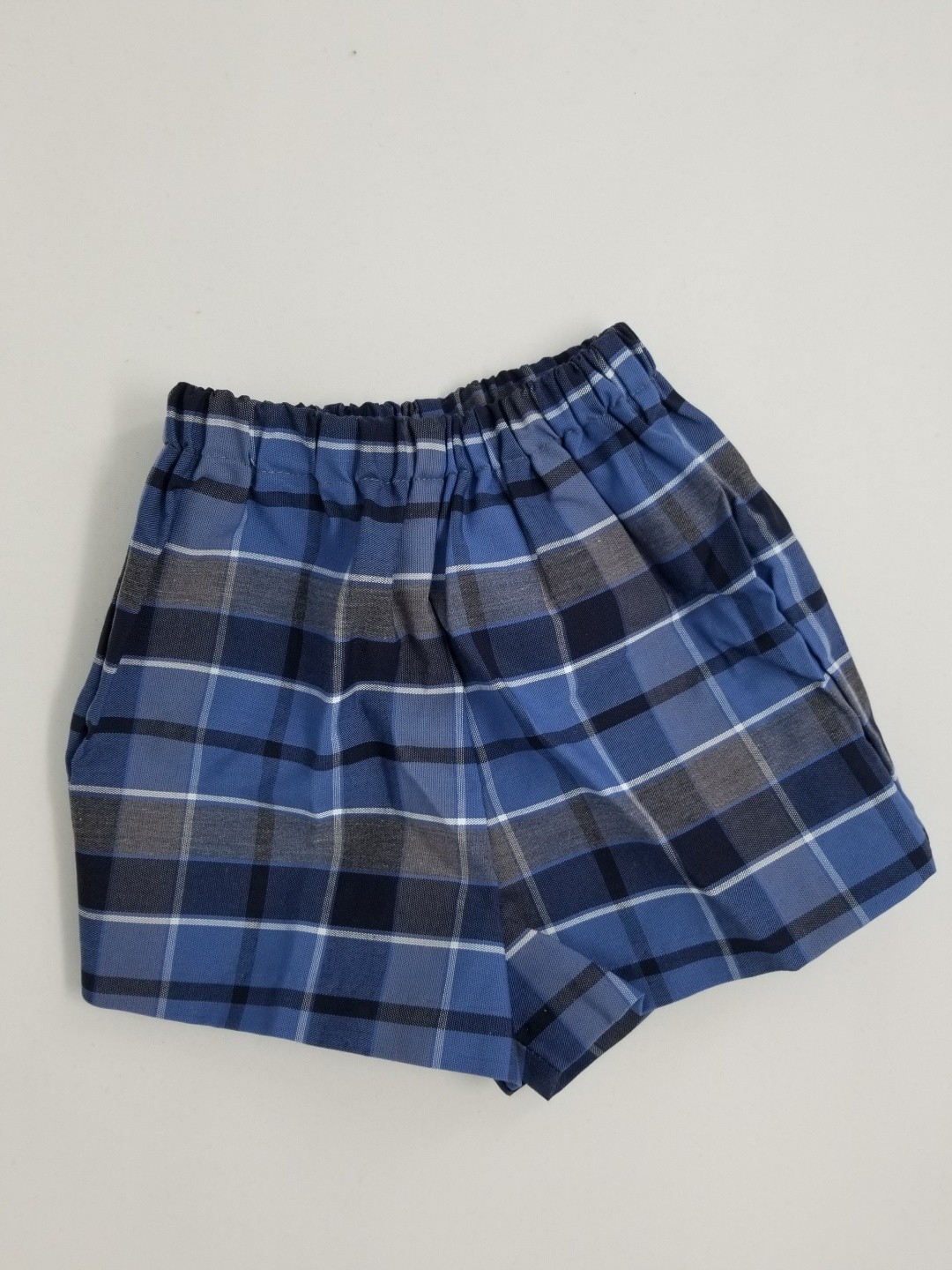 Girls Modesty Short- Plaid-Plaid 59