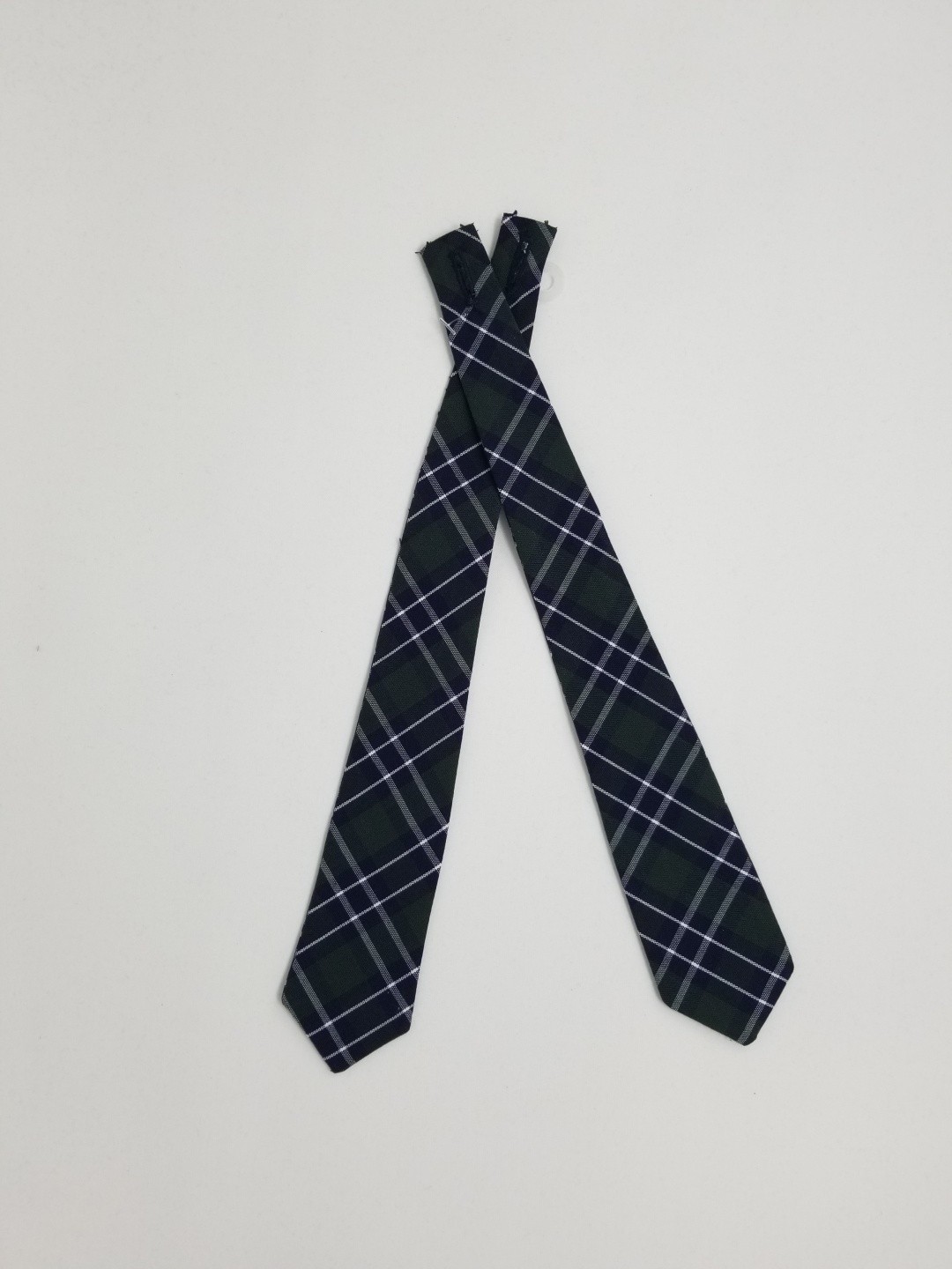 Girls Middy Tie-Plaid 3