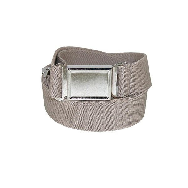 Elastic Belt with Magnetic Closure-Khaki