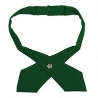 Girls Crossover Tie-Hunter Green