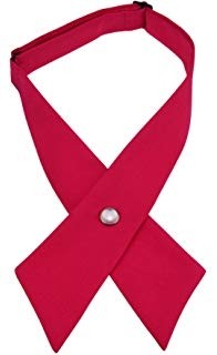 Girls Crossover Tie-Red