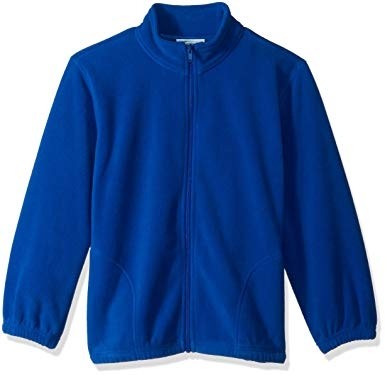 Fleece Zip Up Jacket Royal Blue