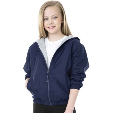 Hooded Jacket with Lining - Jackets - Unisex