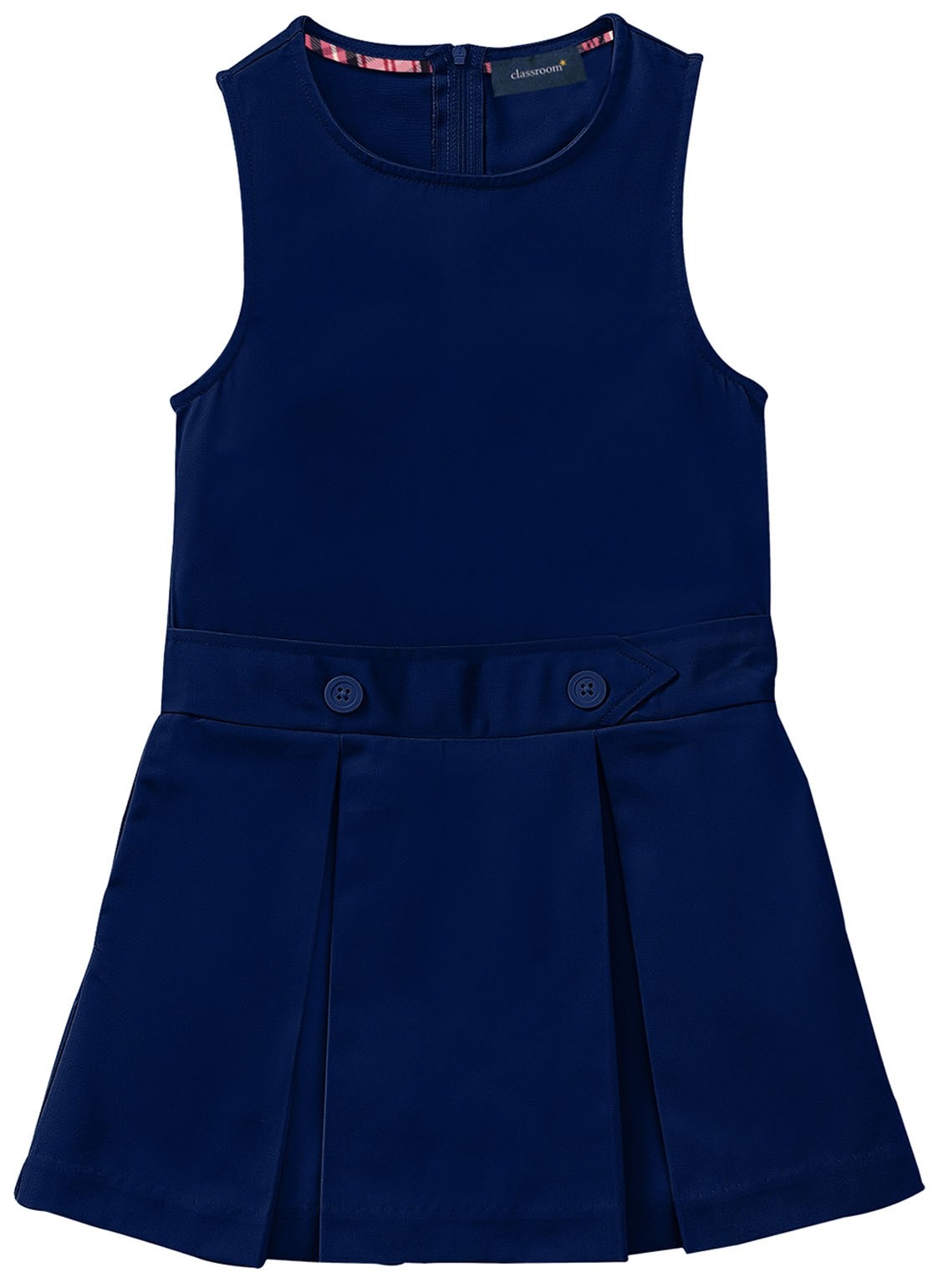 Drop Waist Jumper-Navy