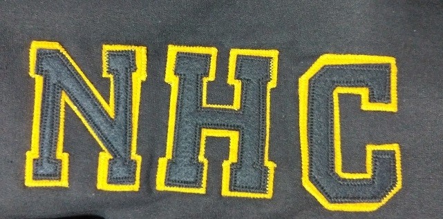 Sweatshirt with Applique Letters-New Hope Elementary Boys (Solid Letters)