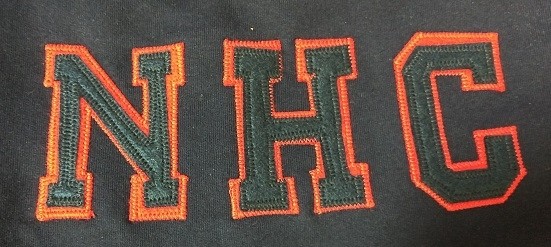 Sweatshirt with Applique Letters-New Hope Preschool Boys (Solid Letters)