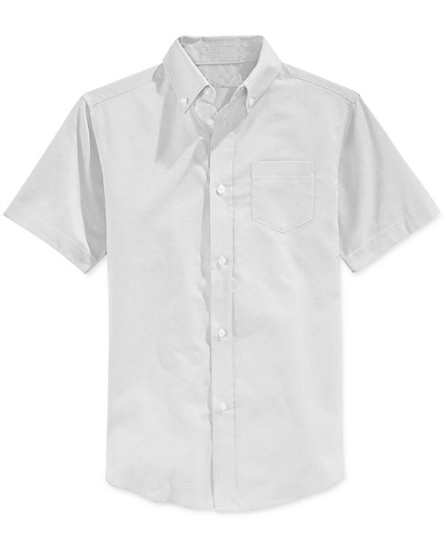 Oxford Shirt- Short Sleeve-White