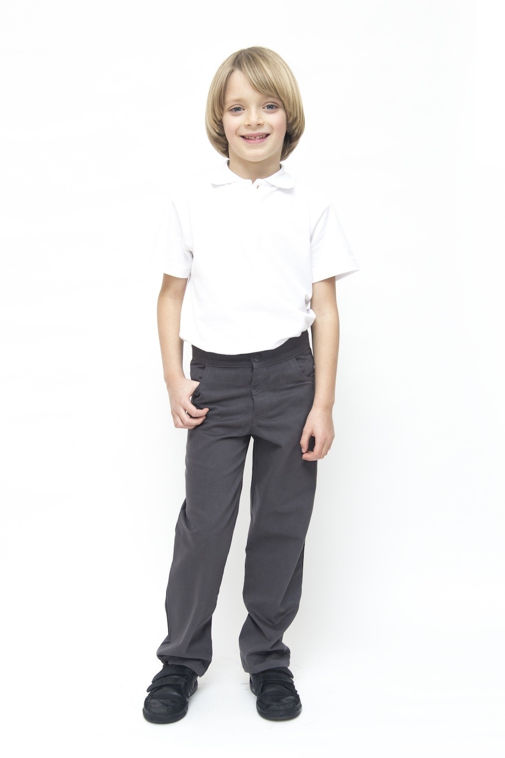 Boys Dri-Fit Pant-Grey