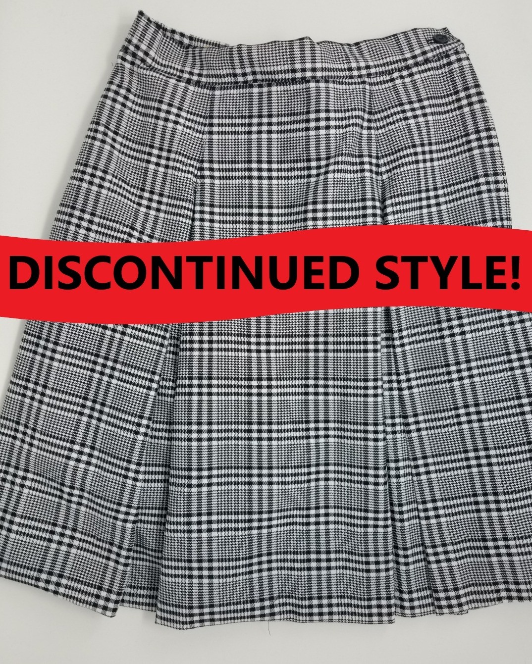 Box Pleat Skirt- Style 48-Plaid 33