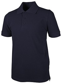 Smooth/Jersey Polo - Short Sleeve-Navy