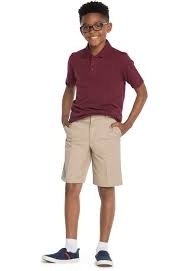 Best Value Boys Flat Front Short