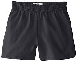 Girls Modesty Short- Solid Color-Black