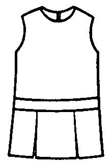 Drop Waist Jumper- Style 00-Plaid 80