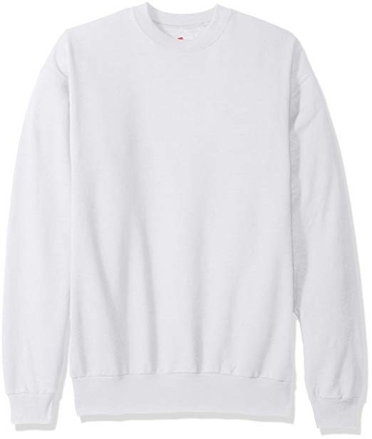 Crew Neck Sweatshirt-White
