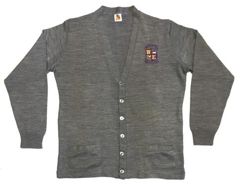 Cardigan Sweater with Pockets-Grey