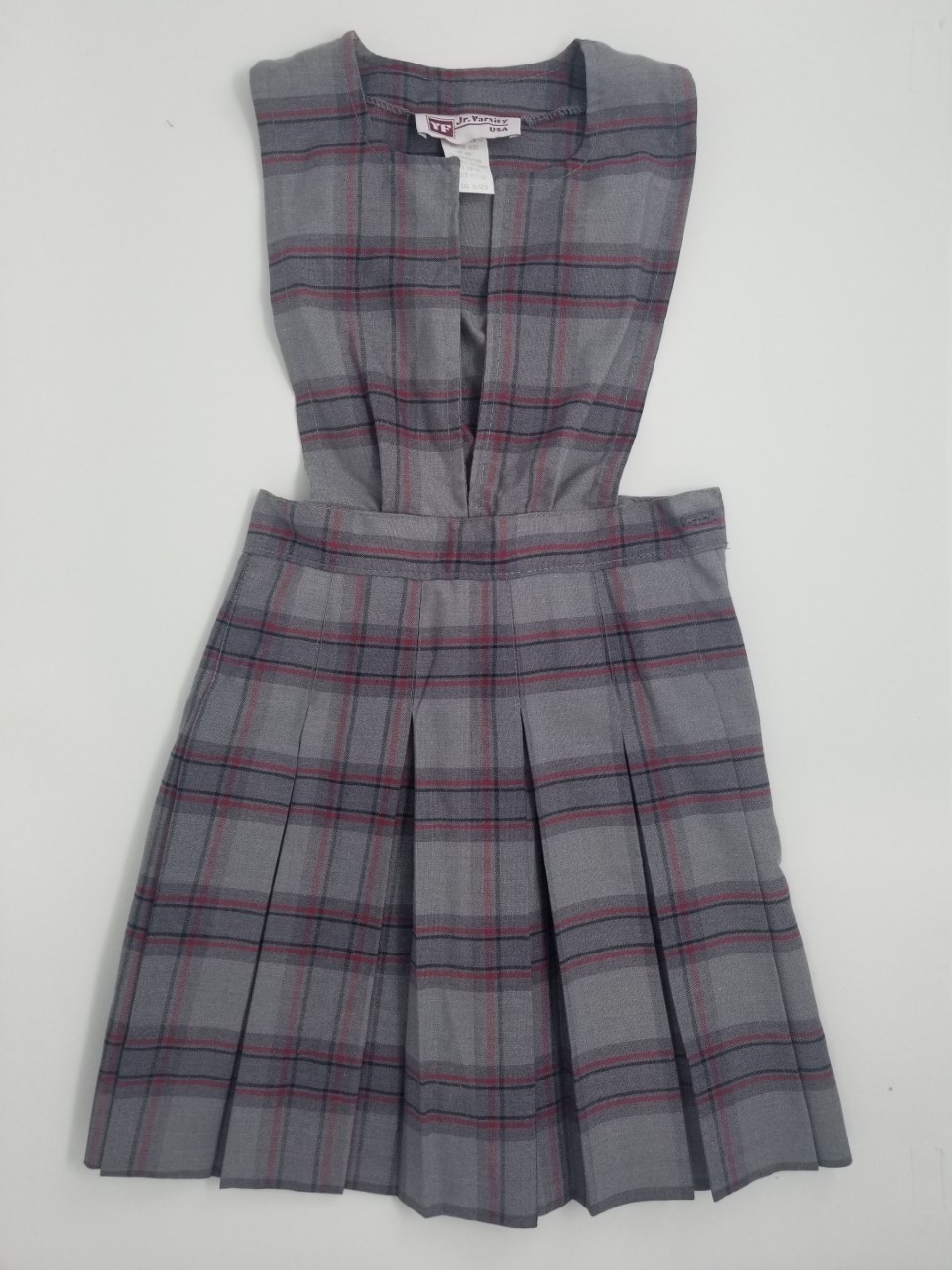 Bib Top Jumper- Style 88-Plaid 83