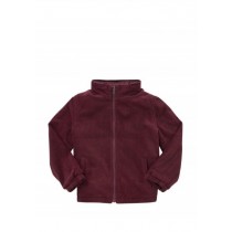 Polar Fleece Jacket- Full Zip- Burgundy