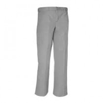 Boys Flat Front Pants-Grey